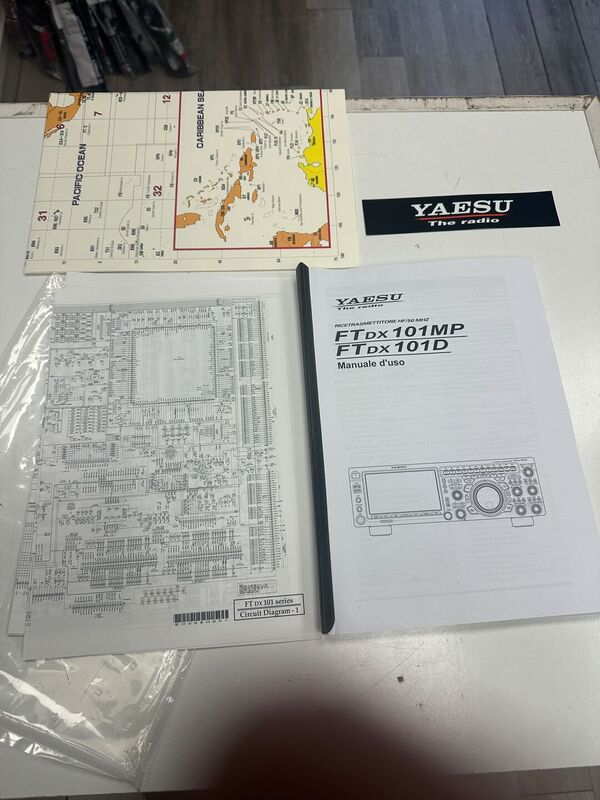 YAESU FT DX 101 MP HF E 50 MHZ ALL MODE CON FPS-101 ALIMENTATORE SPAKER 200 WATT OTTIMO CON IMBALLO E GARANZIA CSY AND SON