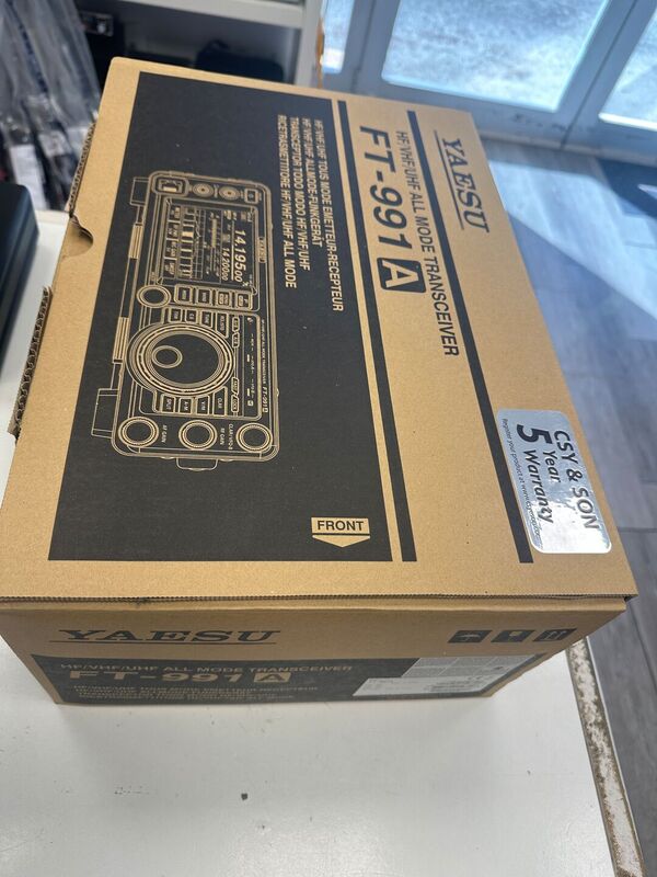 YAESU FT 991 A QUADRIBANDA ALL MODE OTTIMO CON IMBALLO GARANZIA CSY AND SON