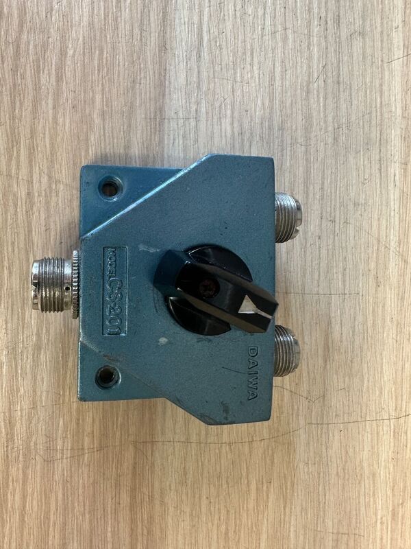 DAIWA CS 201 COMMUTATORE A 2 VIE PL  OTTIMO