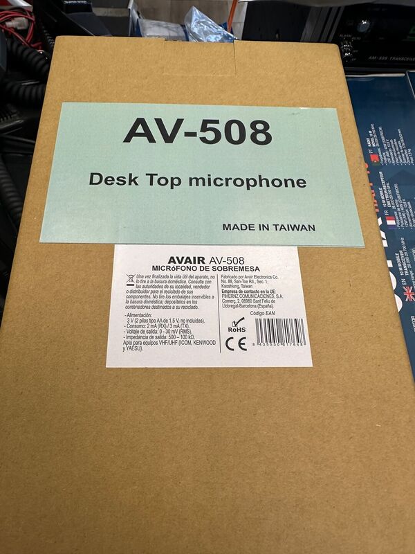 AVAIR AV 508 MIKE BASE NUOVO PRONTA CONSEGNA