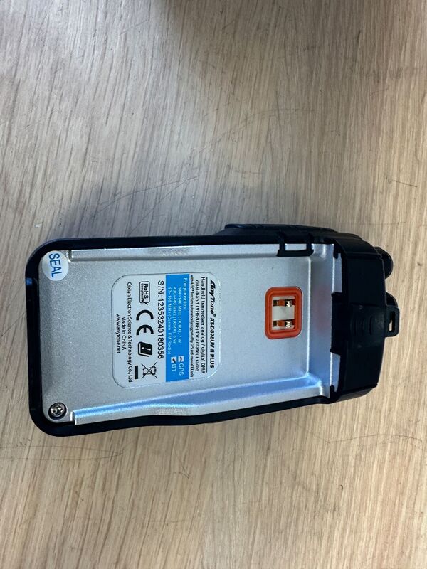 ANYTONE AT D 878 UV II PLUS BIBANDA PORTATILE ANALOGICO DIGITALE DMR COME NUOVO CON IMBALLO