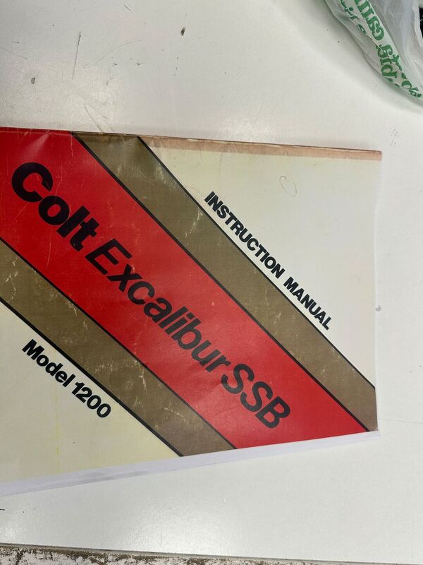 COLT EXCALIBUR SSSB CB BASE ALL MODE OTTIMO