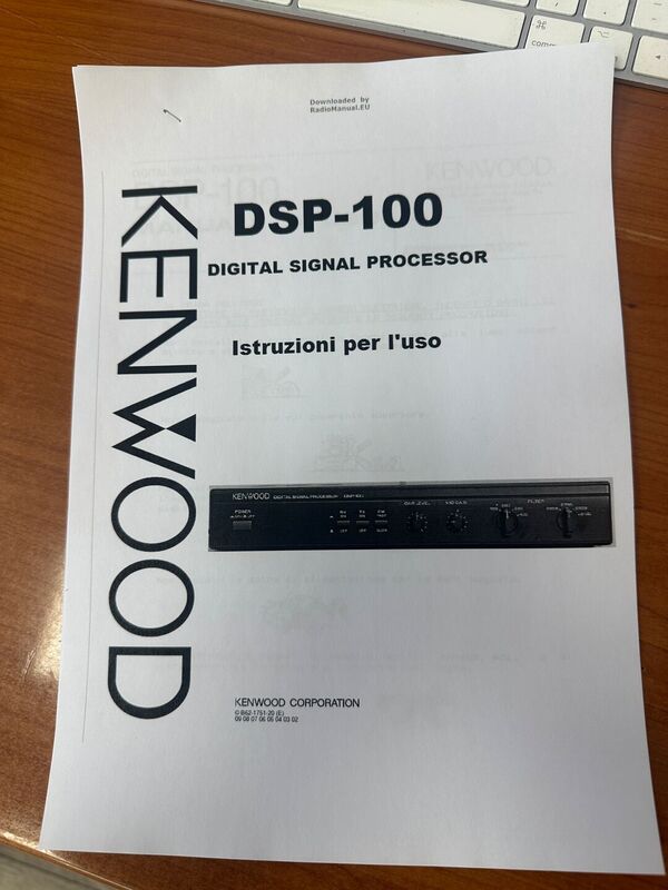 KENWOOD DSP 100 DIGITAL SIGNAL PROCESSOR DI LINEA OTTIMO