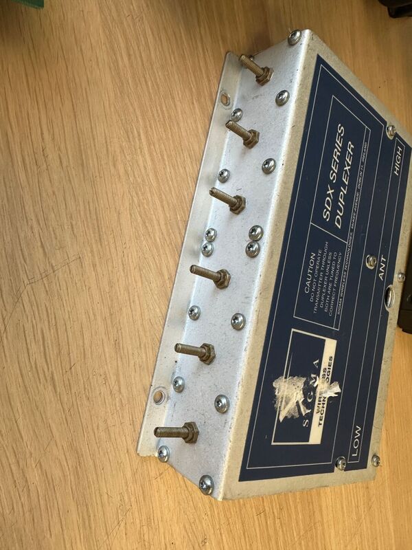 PONTE RIPETITORE CON MOTOROLA GM 340 E DUPLEXER  LEGGI BENE
