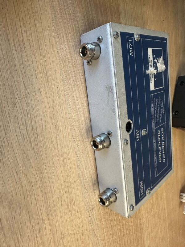 PONTE RIPETITORE CON MOTOROLA GM 340 E DUPLEXER  LEGGI BENE