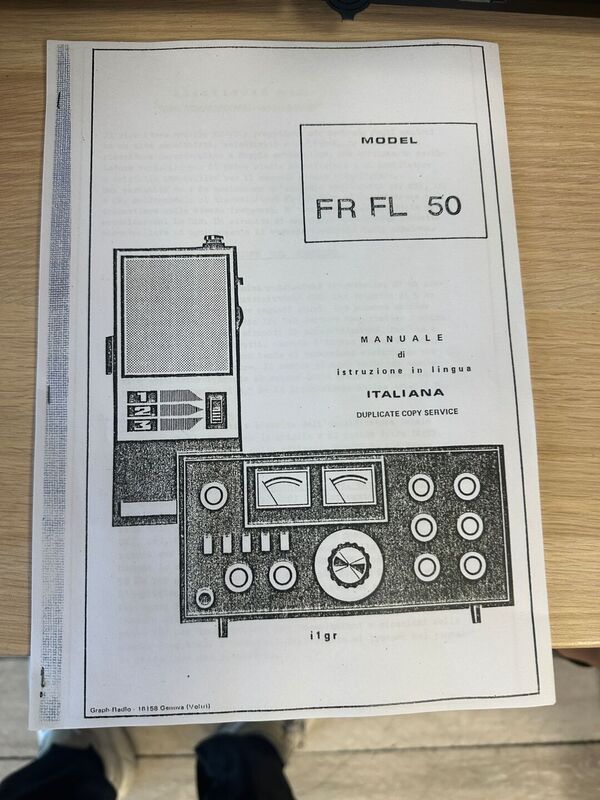 LINEA YAESU FR 50 E FL 50 CONDIZIONI ECCELLENTI LEGGI BENE